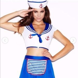 🎃 SEXY SAILOR HALLOWEEN costume party NWOT